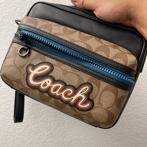 Coach Clutch or Utility Bag